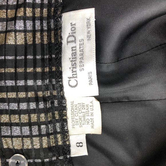 Vintage (80's) Christian Dior Suit - Picture 7 of 7